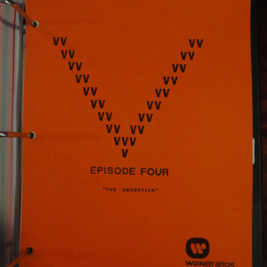 V - " Episode Four - The Deception " Script.. – V (1983)