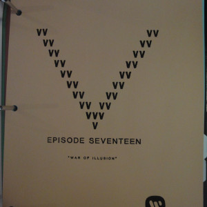V - " Episode Seventeen - War of Illusion " Script.. – V (1983)
