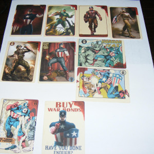 EFX Agent Coulson's Captain America Trading Cards Bloody Avengers Assemble Set – The Avengers (2012)