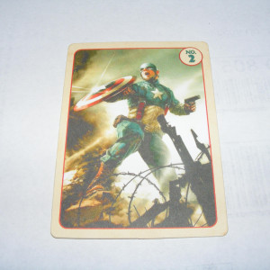 EFX Coulsins Vintage Captain America Trading card #2 Near mint – The Avengers (2012)