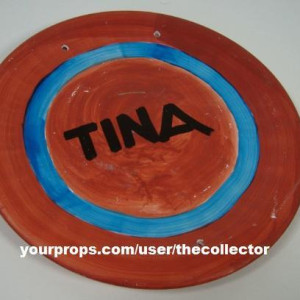 Tina's Immunity Challenge Plate – Survivor (2000)
