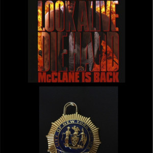 John McClane NYPD Lieutenant Badge – Die Hard with a Vengeance (1995)