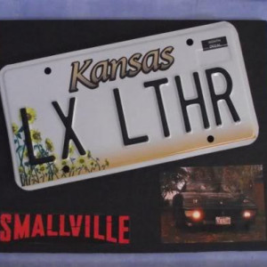 Lex Luthor’s License Plate – Smallville (2001)