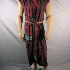 Solonious screen used wardrobe and sandals – Spartacus: Gods of the Arena (2011)