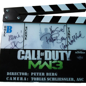 original signed production used clapper