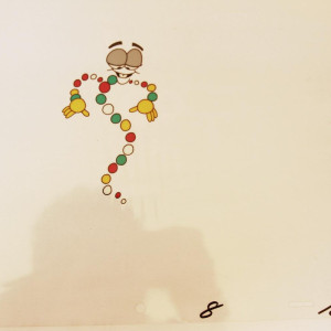 animation cel – Jurassic Park (1993)