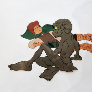 animation cel – The Lord of the Rings (1978)