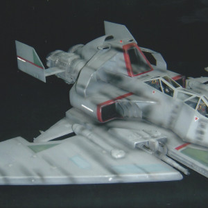 Production used Large "Tac" Fighter – Starship Troopers (1997)