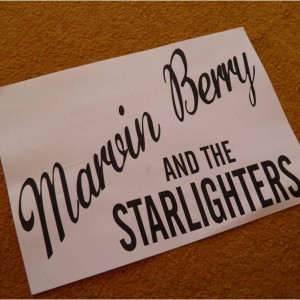 Marvin Berry and the Starlighters logo – Back to the Future (1985)