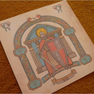 Grail Knight 1912 manuscript replica – Indiana Jones and the Last Crusade (1989)