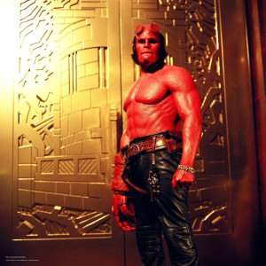 Hellboy's left arm appliance