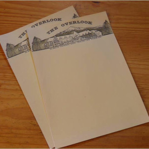 The Overlook Hotel writing paper copy – The Shining (1980)