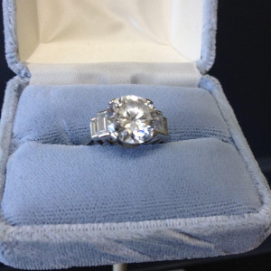 Rose's Screen Worn Diamond Engagement Ring – Titanic (1997)