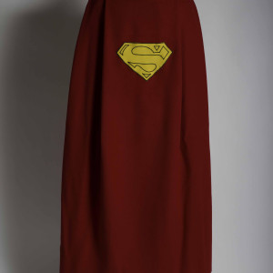 Superman Walking Cape Signed By Christopher Reeve  and Helen Slater – Superman (1978)
