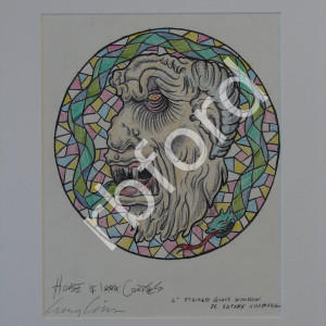 Dr Satan's Lair Stain Glass Design – House of 1000 Corpses (2003)