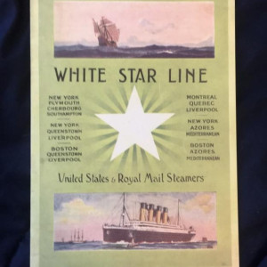 Titanic Screen-used Passenger Booklet – Titanic (1997)