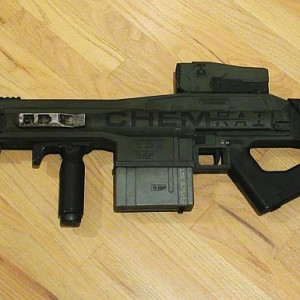 Chemrail Dual Stage Linear Motor Rifle – Elysium (2013)