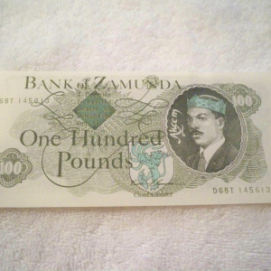 Zamunda 100 Pounds Note – Coming to America (1988)