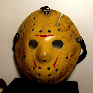 Part 8 hero hockey mask (movie mold) – Friday the 13th Part VIII: Jason Takes Manhattan (1989)