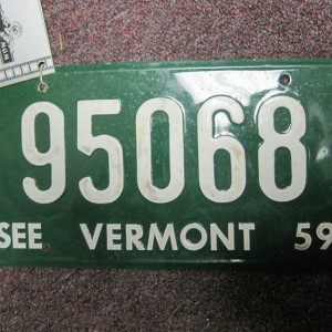 License Plate – Dead Poets Society (1989)