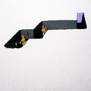 original animation cel – Jurassic Park (1993)