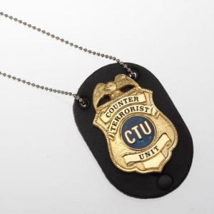 JACK BAUER'S DAY 2 CTU BADGE – 24 (2001)