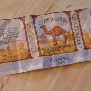 Grail Diary insert - Camel pack replica – Indiana Jones and the Last Crusade (1989)