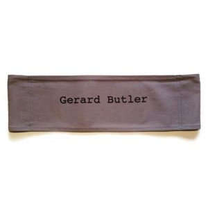 Original Chairback used by Gerard Butler in the production of Olympus Has Fallen – Olympus Has Fallen (2013)