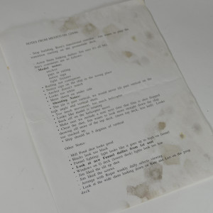 Fax from James Cameron – Titanic (1997)