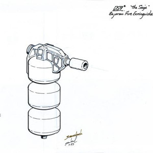 DS9 ORIGINAL Sketch – Star Trek: Deep Space Nine (1993)
