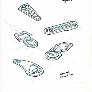 DS9 ORIGINAL Sketch – Star Trek: Deep Space Nine (1993)