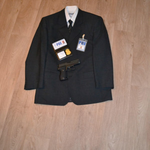 FBI Credentials and id tag of A.D. Walter Skinner – The X-Files (1993)
