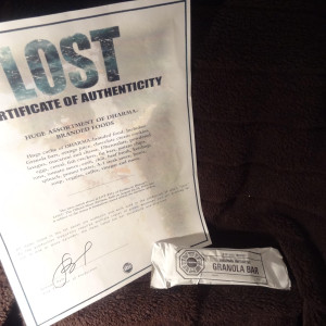 Dharma granola bar – Lost (2004)