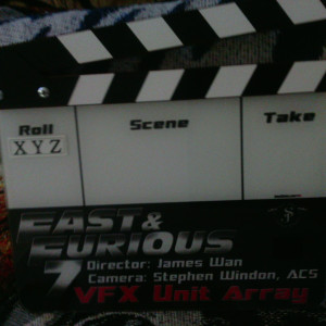 clapper – Furious 7 (2015)