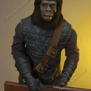 Original screen-used wardrobe and rifle – Planet of the Apes (1968)