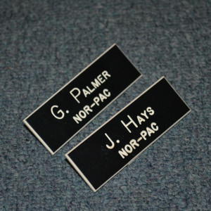 Name Badges (NOR-PAC) – SeaQuest 2032 (1993)