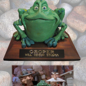 Groper the Frog Puppet – The Adventures of Mark Twain (1985)