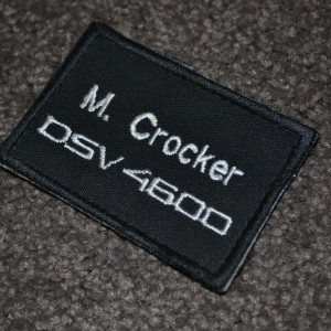 Chief Manilow Crocker Uniform Name Tag Patch – SeaQuest 2032 (1993)