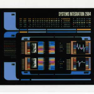 Extra Backlit PADD Transparency – Star Trek: Nemesis (2002)