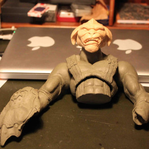 Archer expression heads – Small Soldiers (1998)