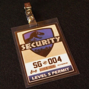 Security card replica – Jurassic World (2015)