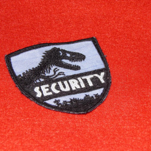 Security patch replica – Jurassic World (2015)