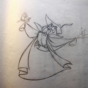 Original animation drawing – Sleeping Beauty (1959)