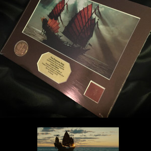 The Empress Ship Sail Fragment & Artwork – Pirates of the Caribbean: At World's End (2007)