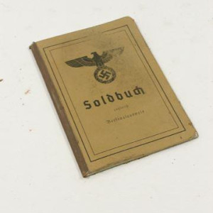 Nazi Soldbuch Screen Used Movie Prop COA – Inglourious Basterds (2009)
