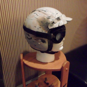 Screen Used Biker Prop Helmet – Ghost Rider (2007)