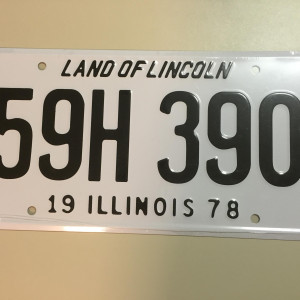 License Plate – Halloween (1978)