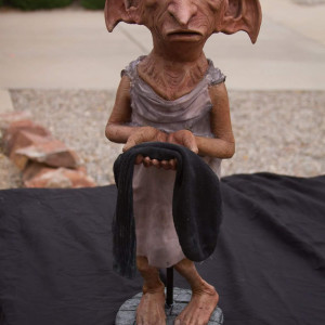 Full size replica of Dobbie created by Shawn Darling in late 2015 – Harry Potter and the Chamber of Secrets (2002)