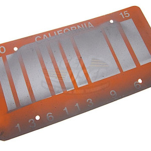 DeLorean Barcode License Plate – Back to the Future Part II (1989)