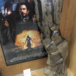U.S. Army drone leg – Iron Man 2 (2010)